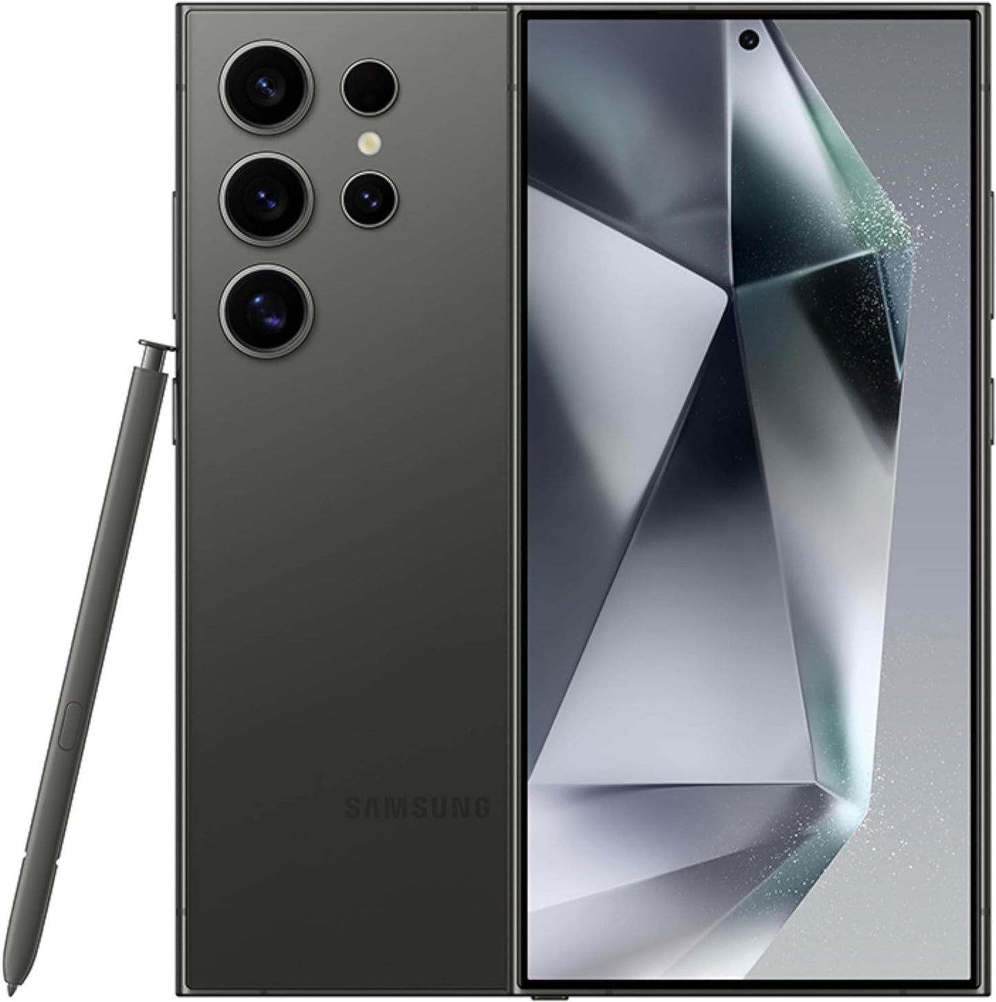SAMSUNG Galaxy S24 Ultra Cell Phone, 256GB AI Smartphone, Unlocked Android, 200MP, 100x Zoom Cameras, Long Battery Life, S Pen, US Version, 2024, Titanium
