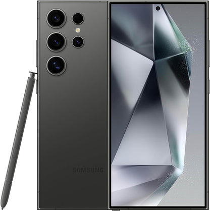 SAMSUNG Galaxy S24 Ultra Cell Phone, 256GB AI Smartphone, Unlocked Android, 200MP, 100x Zoom Cameras, Long Battery Life, S Pen, US Version, 2024, Titanium